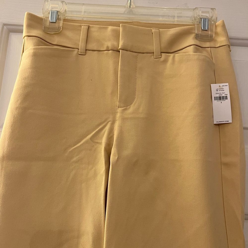 Light Yellow Pixie Pants